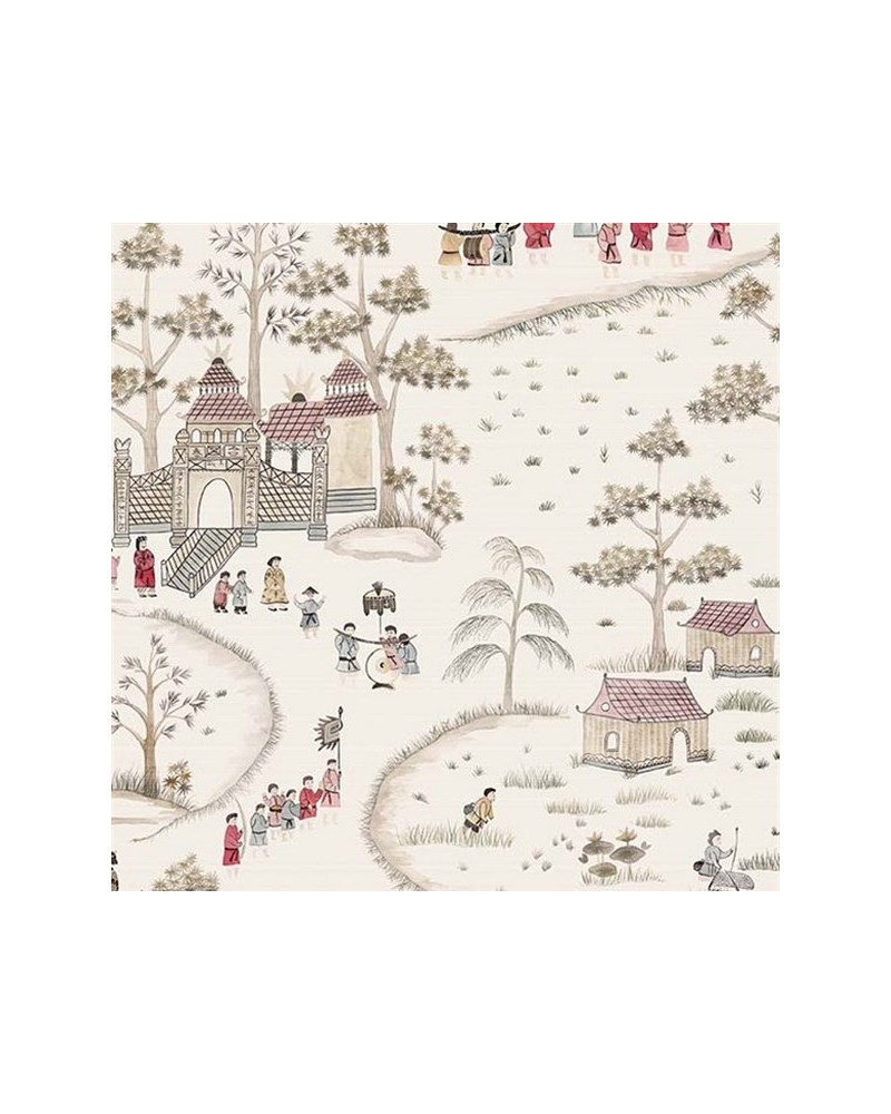 Wallpaper NCW4180-02 cathay parade - NINA CAMPBELL Wallpaper NCW4180-02 cathay parade - NINA CAMPBELL