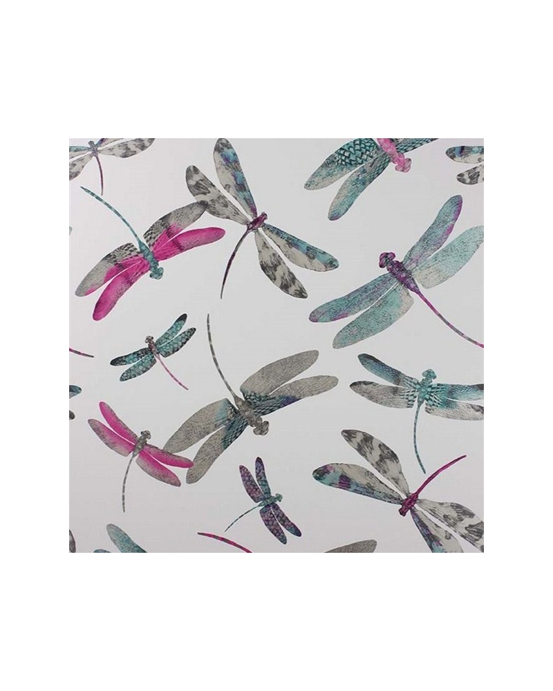 Wallpaper W6650-05-dragonfly dance - MATTHEW WILLIAMSON Wallpaper W6650-05-dragonfly dance - MATTHEW WILLIAMSON