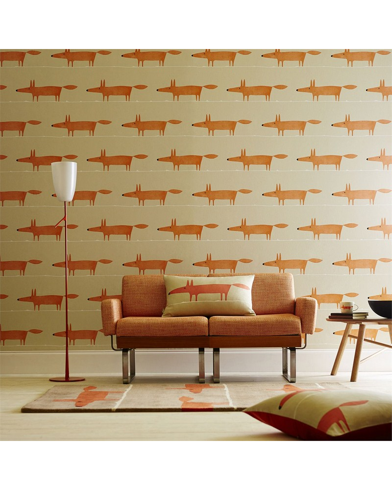 Papier peint NSWA110845-mr fox-Snow - SCION