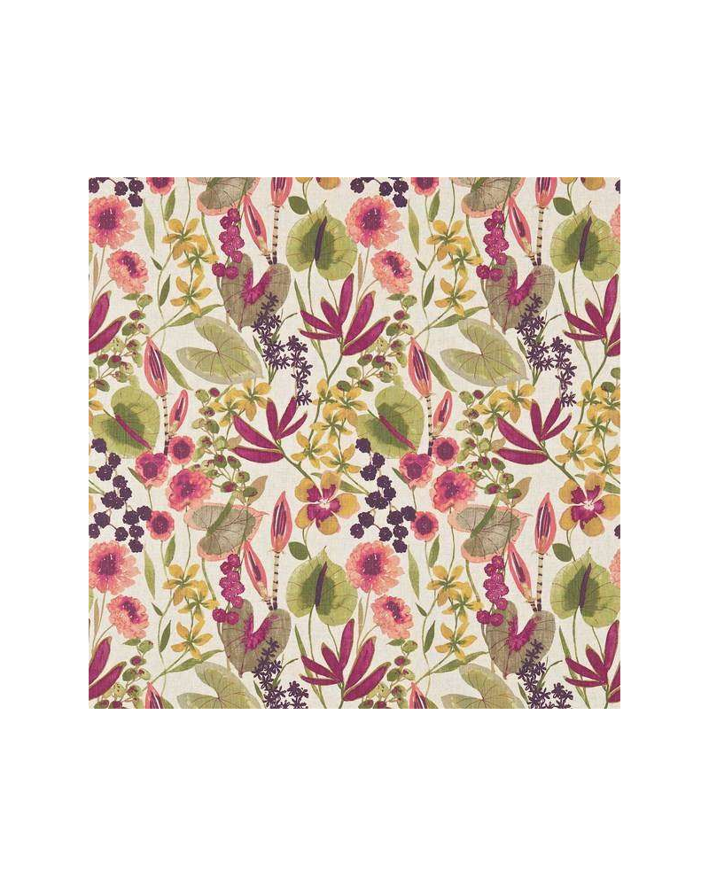 Fabric HAMA120334-nalina peach mango olive Harlequin Fabric HAMA120334-nalina peach mango olive Harlequin