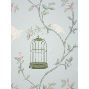 Papel Pintado Birdcage Walk NCW3770-03 - NINA CAMPBELL