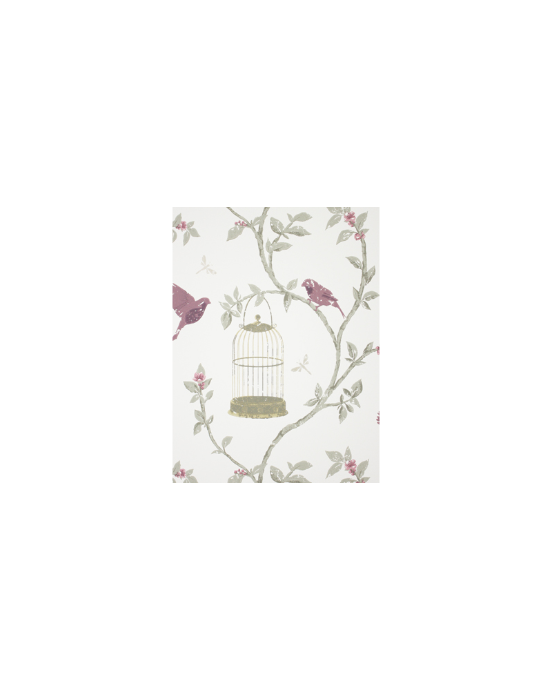 Papel Pintado Birdcage Walk NCW3770-06 - NINA CAMPBELL