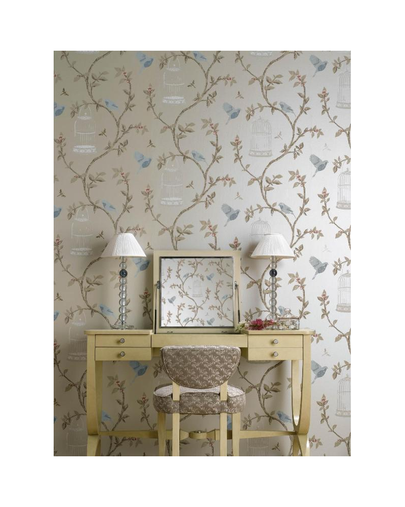 Tapete Birdcage Walk NCW3770-06 - NINA CAMPBELL