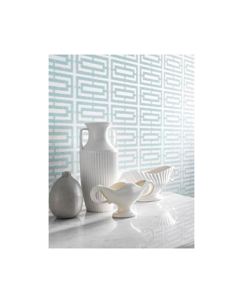Papier peint KIKO TRELLIS  W6176-03 - OSBORNE and LITTLE