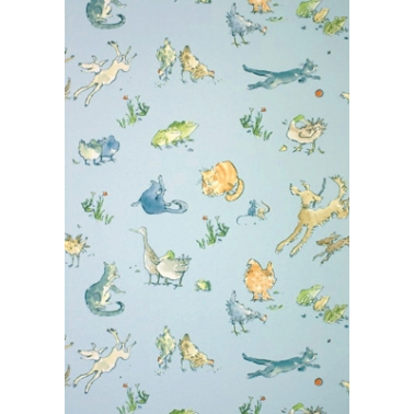 Wallpaper QUENTIN S MENAGERIE  W6063-02 - OSBORNE and LITTLE