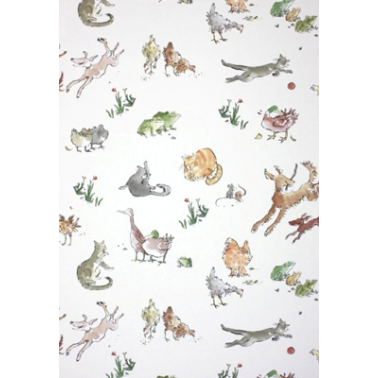 Carta da Parati QUENTIN S MENAGERIE  W6063-04 - OSBORNE and LITTLE