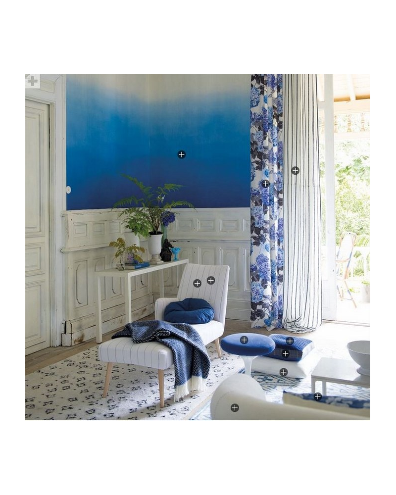 Tapete P600-01 SARAILLE - COBALT - Designers Guild
