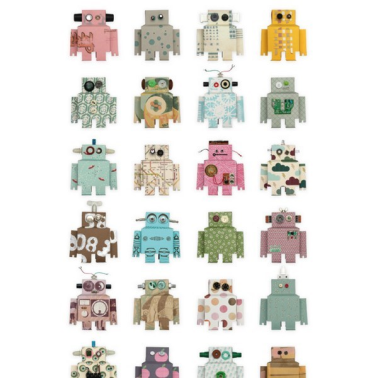 Papel Pintado Robot - STUDIO DITTE