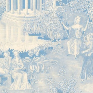 Papel Pintado andantino-azul - EQUIPO DRT