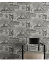 Papel Pintado moderato-azul - EQUIPO DRT