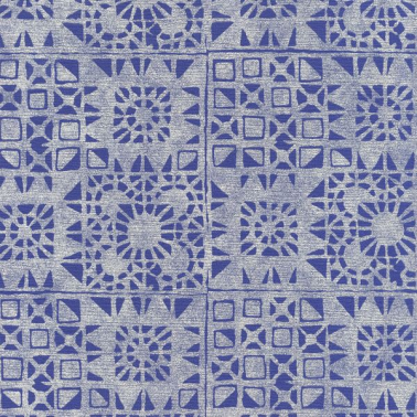 Papel de parede P605/09 SEREGO - COBALT - Designers Guild