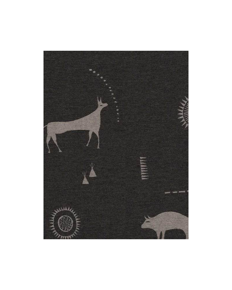 Fabric Prairie Charcoal Andrew Martin