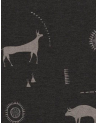 Fabric Prairie Charcoal Andrew Martin
