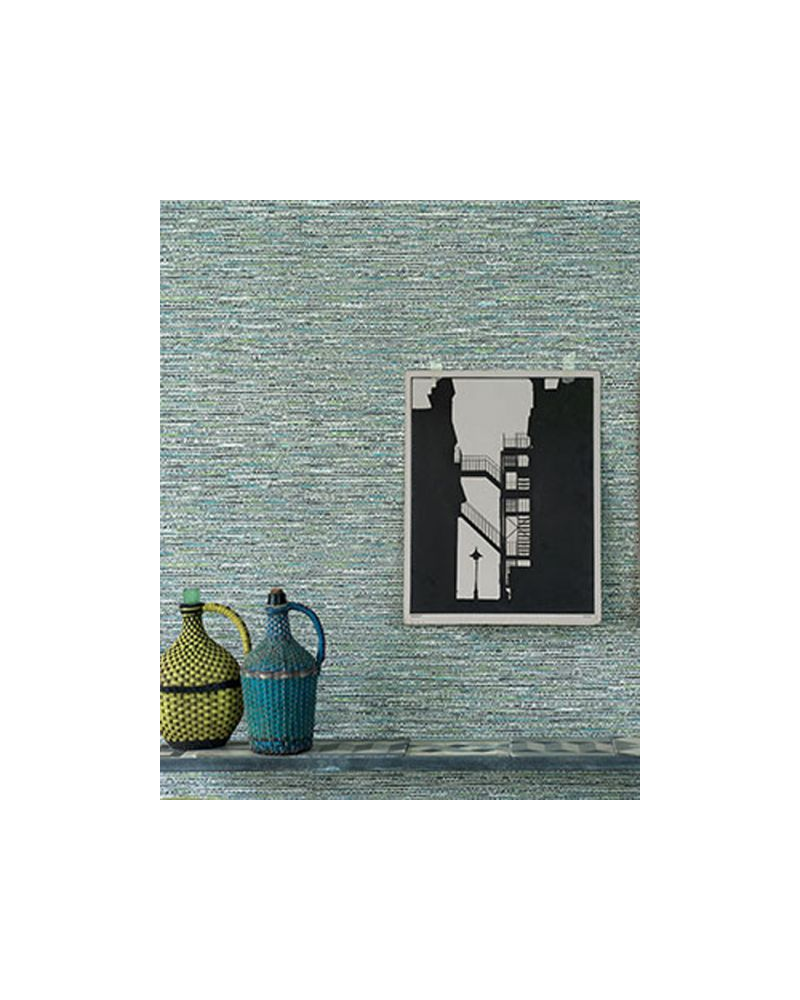 Wallpaper P625-04 PIOVEGO - AQUA - Designers Guild