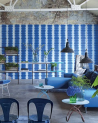 Wallpaper P615-02 SAVINE - GRAPHITE - Designers Guild