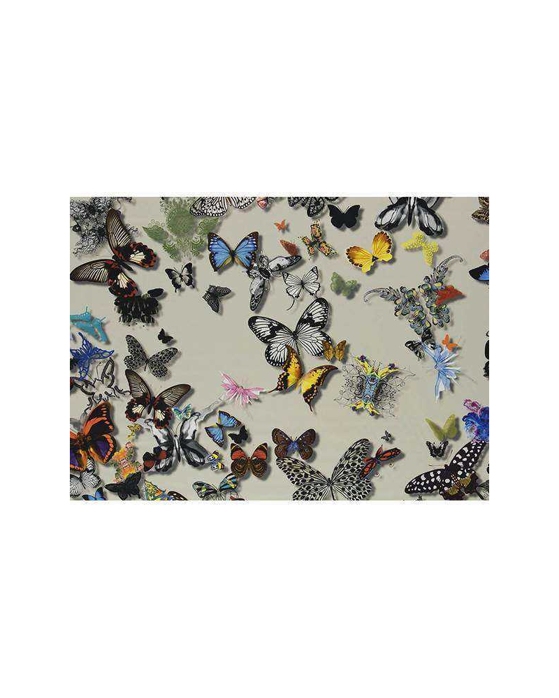 Fabric FCL025-02 BUTTERFLY PARADE - DAIM CHRISTIAN LACROIX