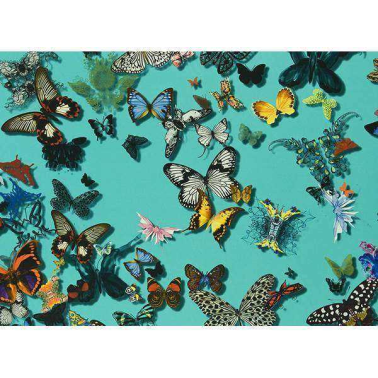 Tissus FCL025-04 BUTTERFLY PARADE - LAGON CHRISTIAN LACROIX