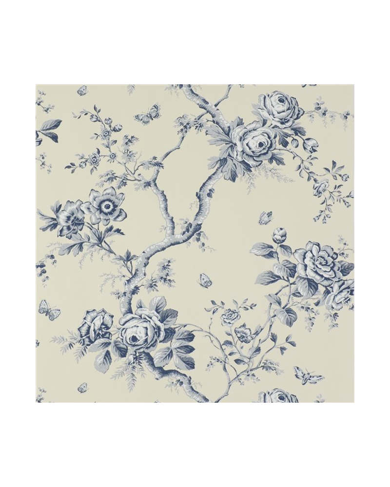 Papel de parede PRL27-05 ASHFIELD FLORAL - SAPPHIRE - Ralph Lauren Home Papel de parede PRL27-05 ASHFIELD FLORAL - SAPPHIRE - Ralph Lauren Home