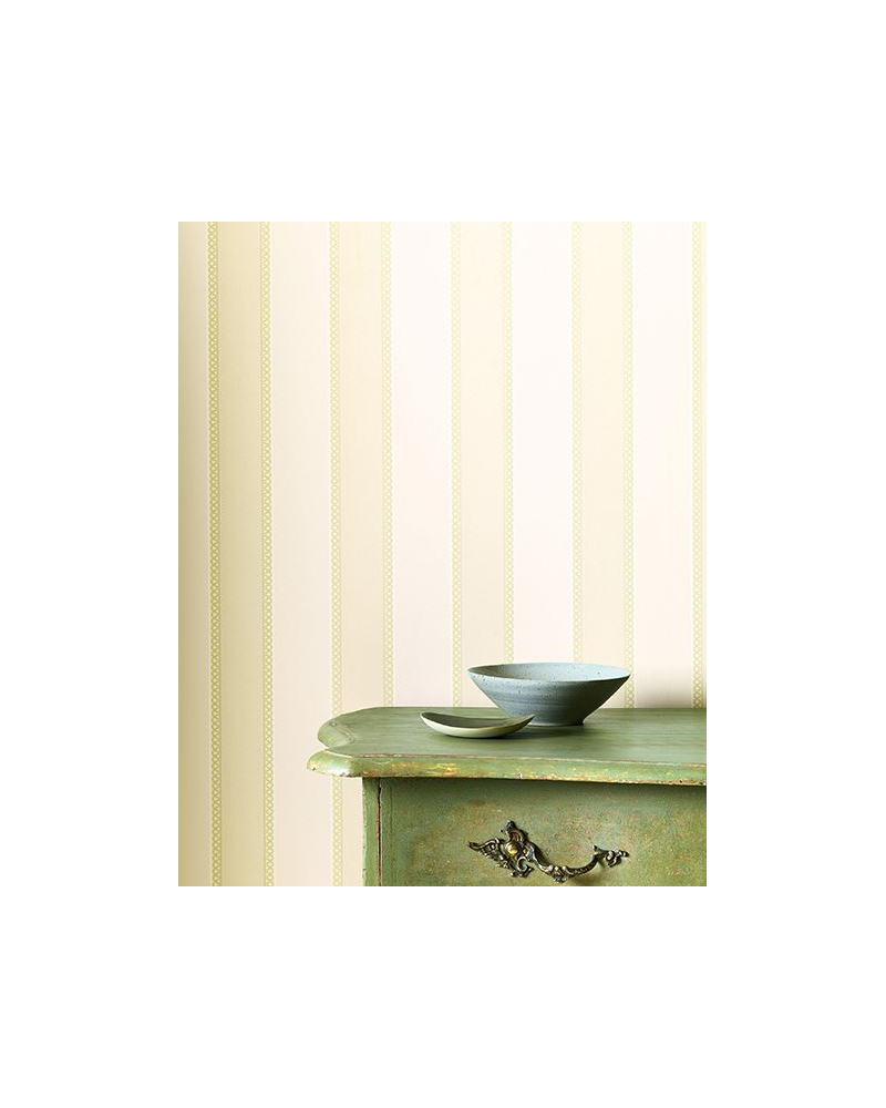 Wallpaper CFW7139-02 Chartworth Stripe Green - COLEFAX AND FOWLER