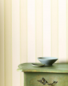 Papier peint CFW7139-03 Chartworth Stripe Red - COLEFAX AND FOWLER