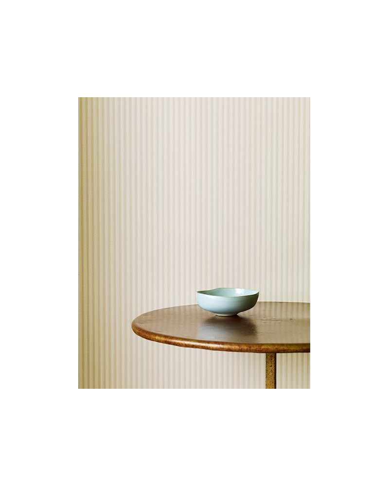 Papier peint CFW7146-04 Ditton Stripe Yellow - COLEFAX AND FOWLER