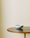 Papier peint CFW7146-04 Ditton Stripe Yellow - COLEFAX AND FOWLER