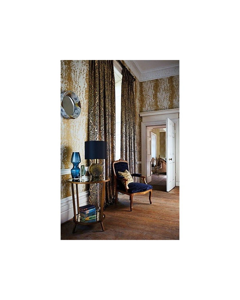 Tissus HBLV130976 PERLA Antique Gold Harlequin