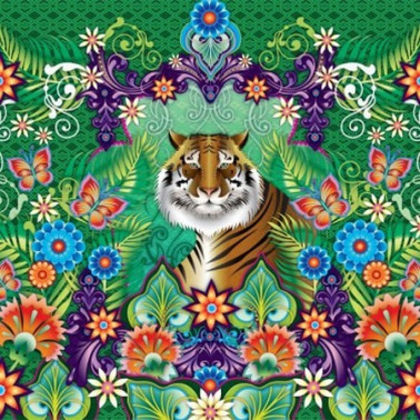 Papel Pintado coord-tiger-lr - CATALINA ESTRADA
