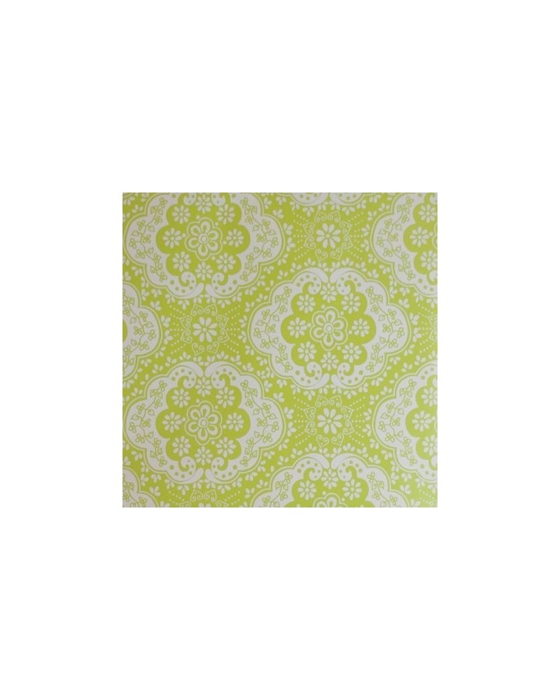 Wallpaper Dentelle Green 2000131 - COORDONNE Wallpaper Dentelle Green 2000131 - COORDONNE