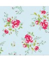 Papier peint Winter Poppies Blue 2000180 - COORDONNE