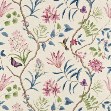 Fabric CLEMENTINE DVOY223297 -indienne Sanderson