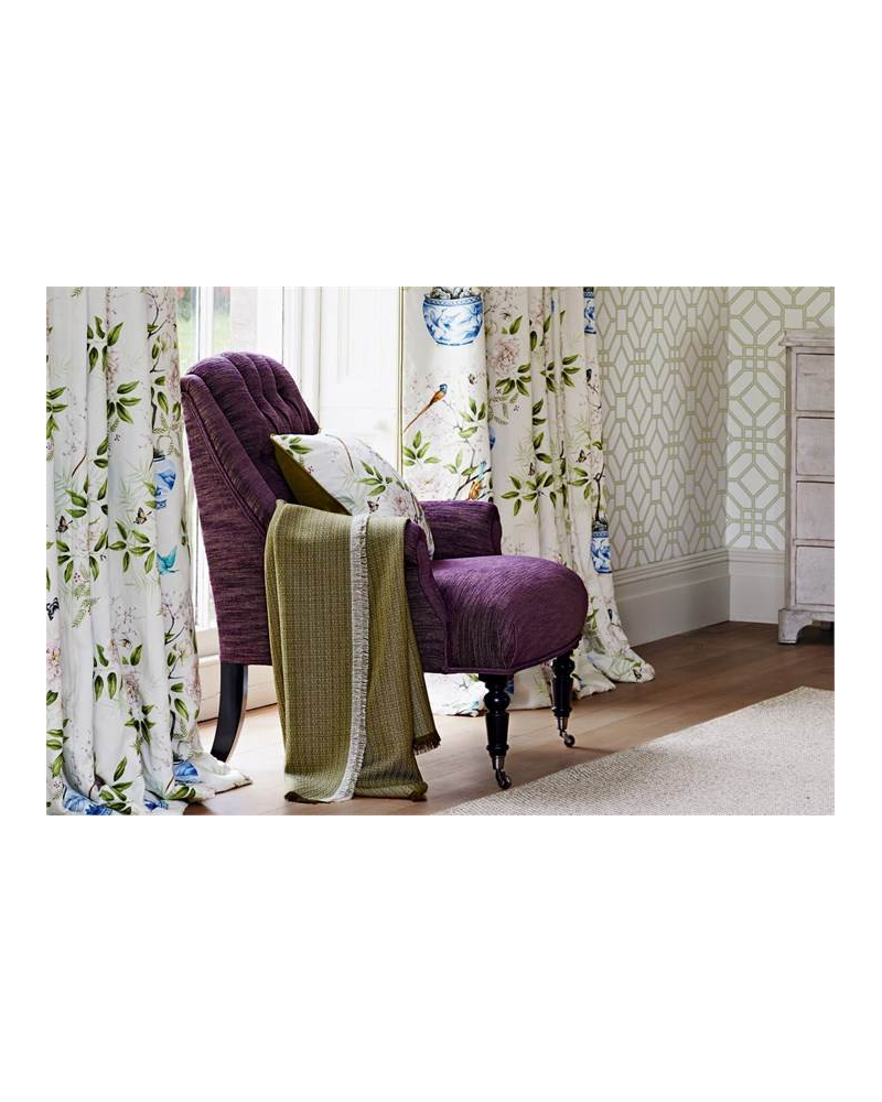 Tissus ZWOO321443-sea green-romeys garden ZOFFANY