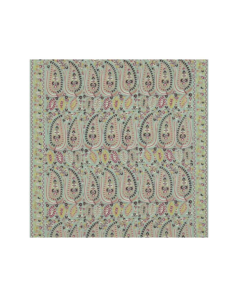 Dekostoff ZJAI331628-celadon multi-jayshree ZOFFANY