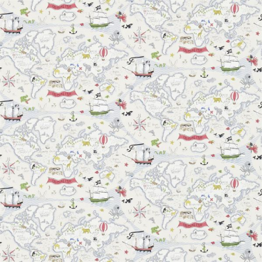 Carta da Parati TREASURE MAP DLIT214040-vanilla multi - Sanderson