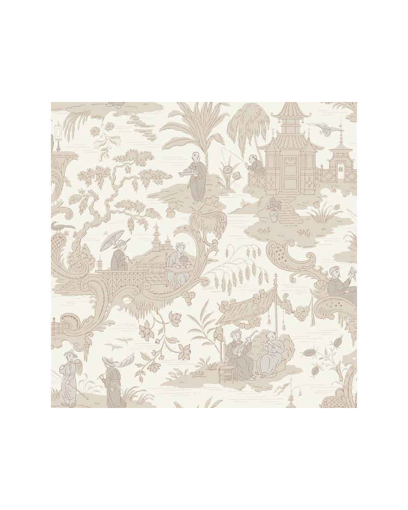 Papel de parede Chinese Toile 100-8039 - COLE and SON