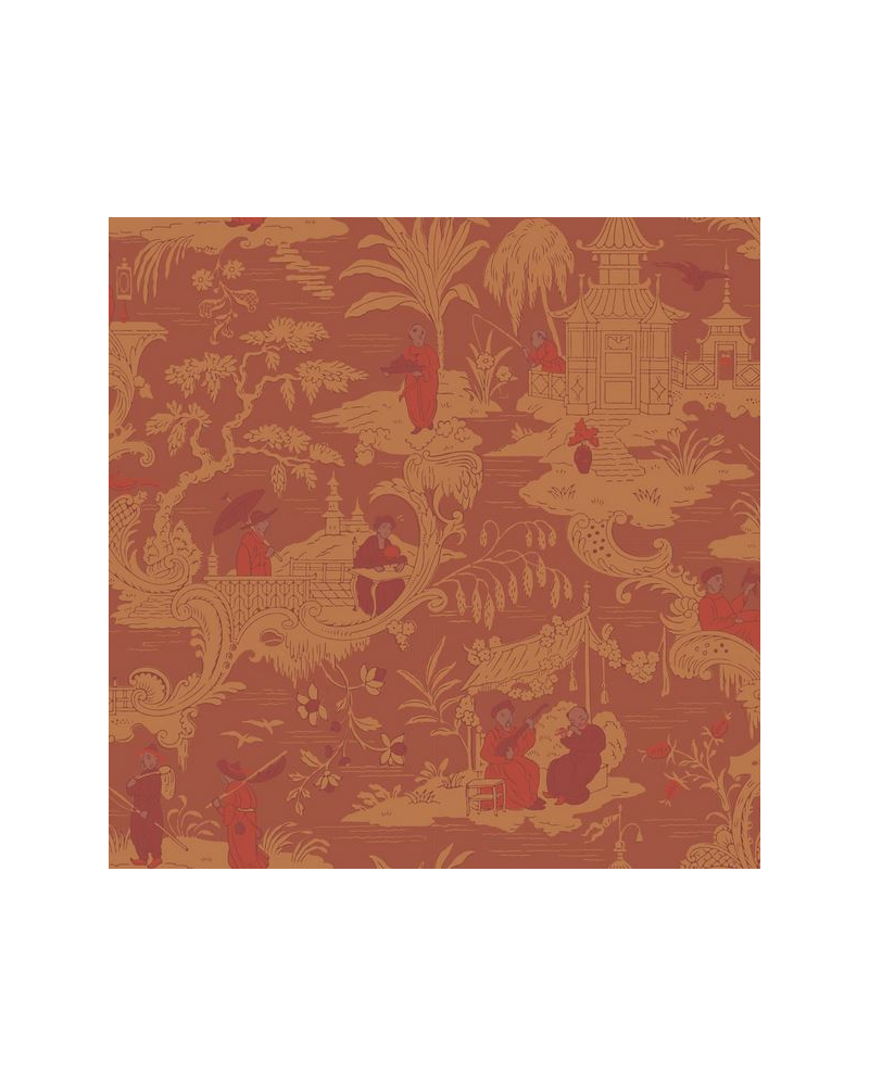 Papel de parede Chinese Toile 100-8041 - COLE and SON