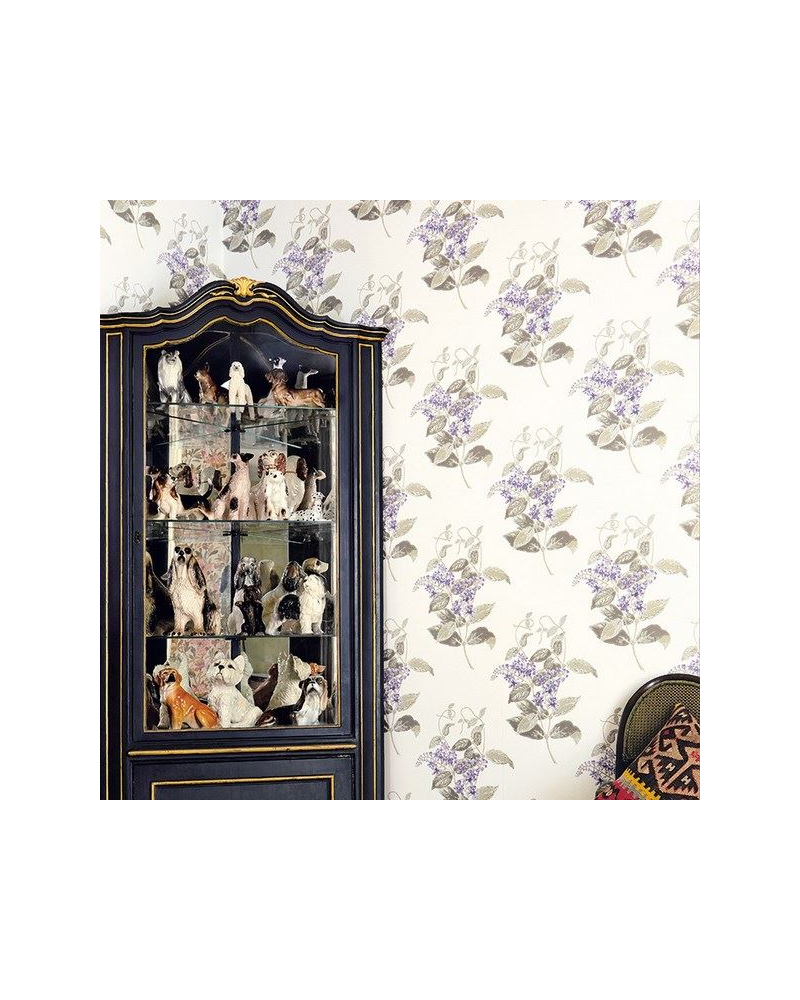 Tapete Madras Violet 100-12056 - COLE and SON