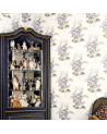 Papier peint Madras Violet 100-12057 - COLE and SON