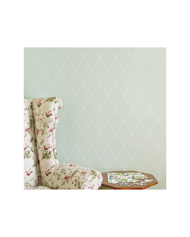Papier peint Large Georgian Rope Trellis 100-13064 - COLE and SON