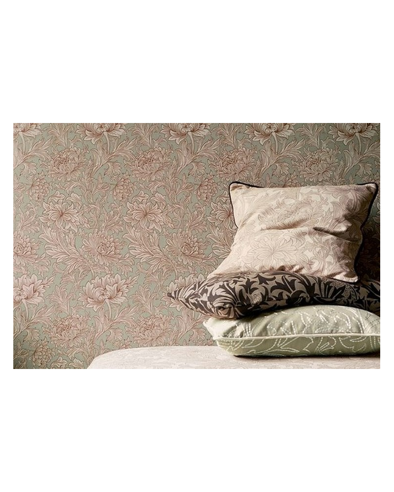 Wallpaper CHRYSANTHEMUM DMCW210415 - MORRIS CO