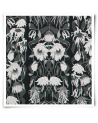 JOB-06 MITERE FLOWERS BLACK