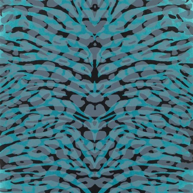 Papel Pintado PCL665-02 PANTIGRE - TURQUOISE - CHRISTIAN LACROIX