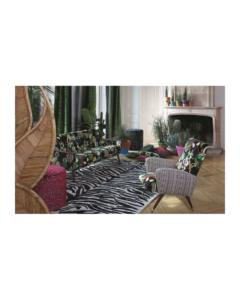 Fabric FCL2278-02 BARBADE - PAPAYE CHRISTIAN LACROIX