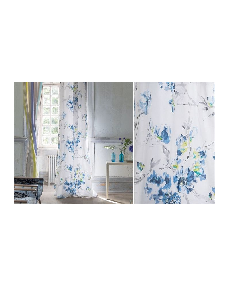 Tessuti FDG2293-04-plum blossom Designers Guild