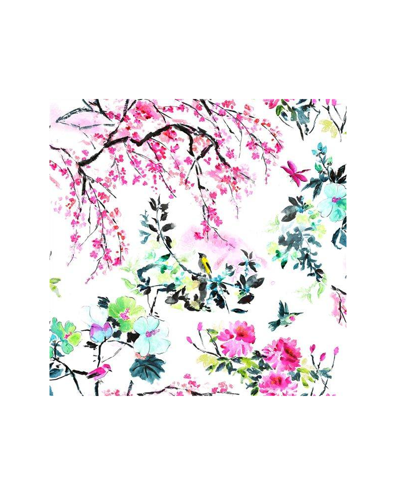 Tecido FDG2303-01-chinoiserie flower Designers Guild