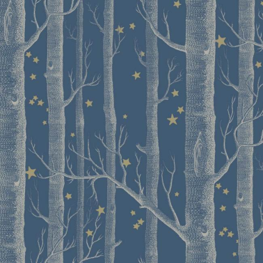 Wallpaper Woods and Stars 103-11052 - COLE and SON