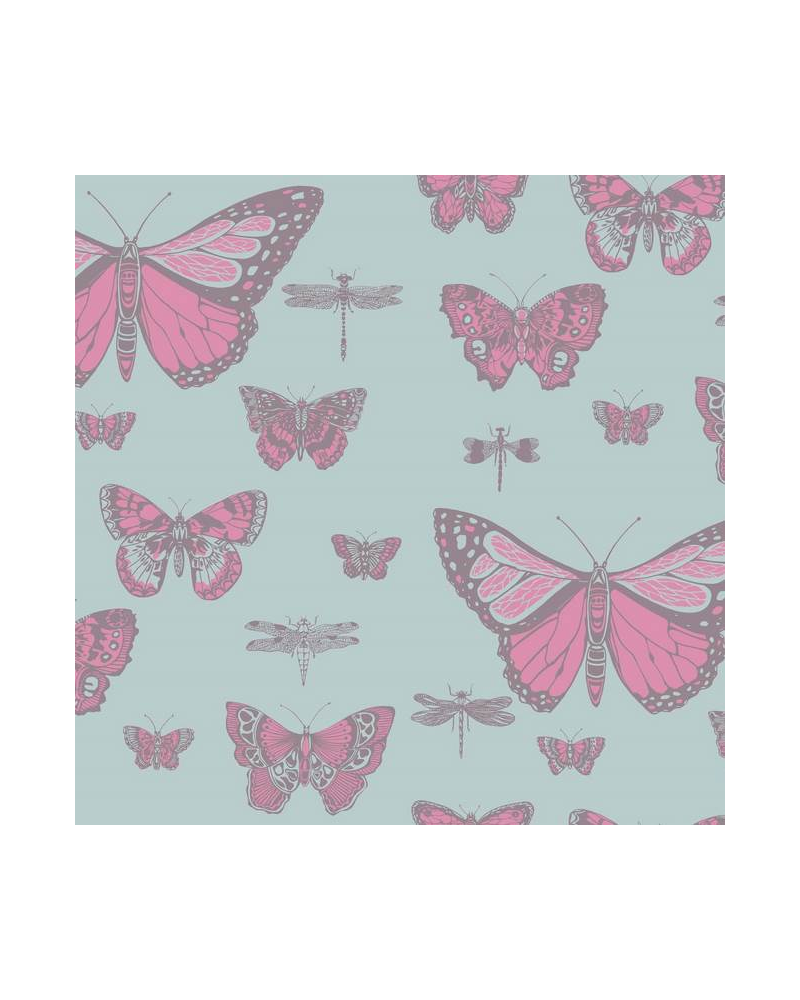 Wallpaper Butterflies and Dragonflies 103-15062 - COLE and SON Wallpaper Butterflies and Dragonflies 103-15062 - COLE and SON