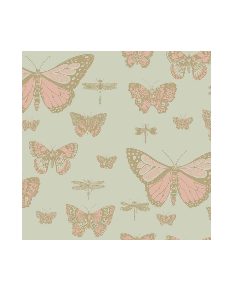 Papel de parede Butterflies and Dragonflies 103-15063 - COLE and SON Papel de parede Butterflies and Dragonflies 103-15063 - COLE and SON