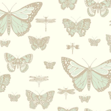 Papel de parede Butterflies and  Dragonflies 103-15065 - COLE and SON
