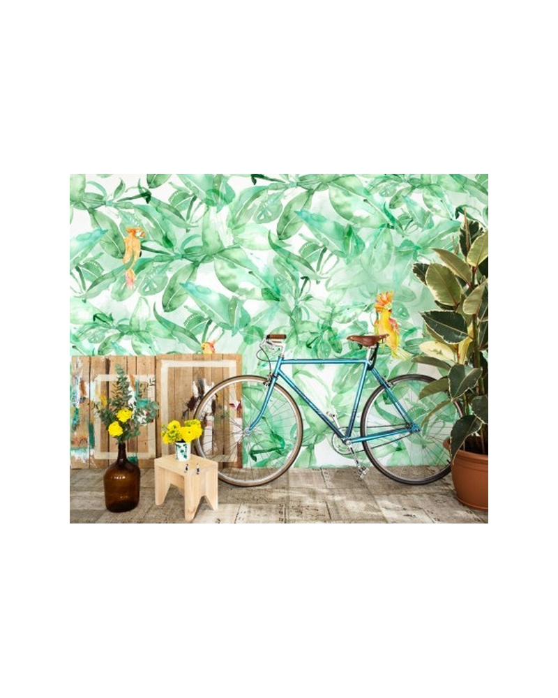Papier peint Find Parrots Mural - 4800074 - COORDONNE